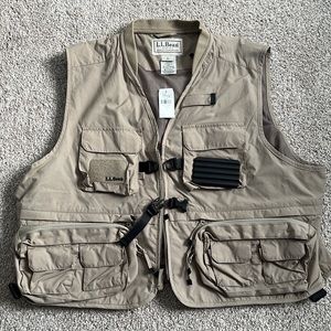 💥 NEW- L.L.Bean men’s fly fishing vest 💥